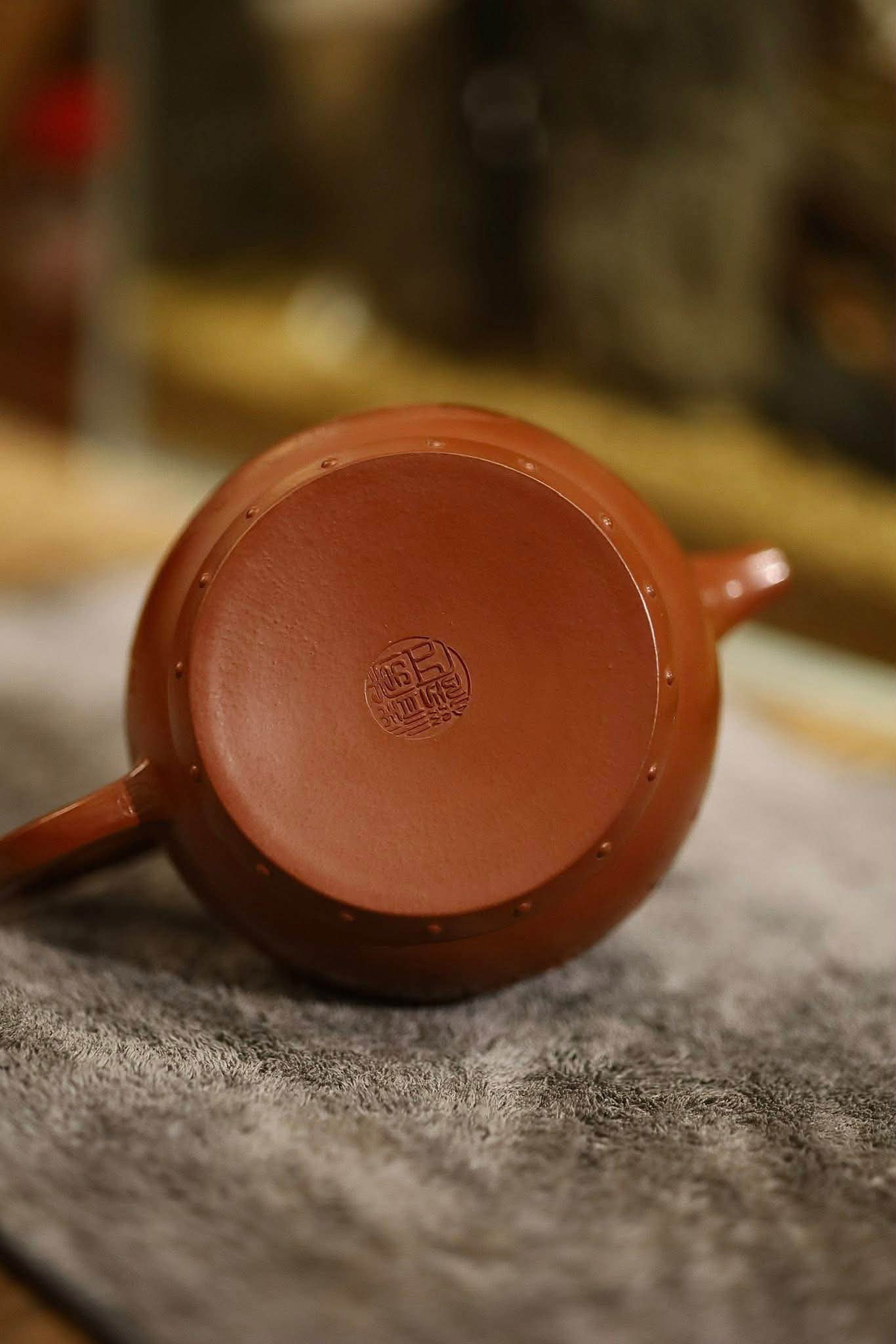 Ấm Tang Trống · Chu sa 6