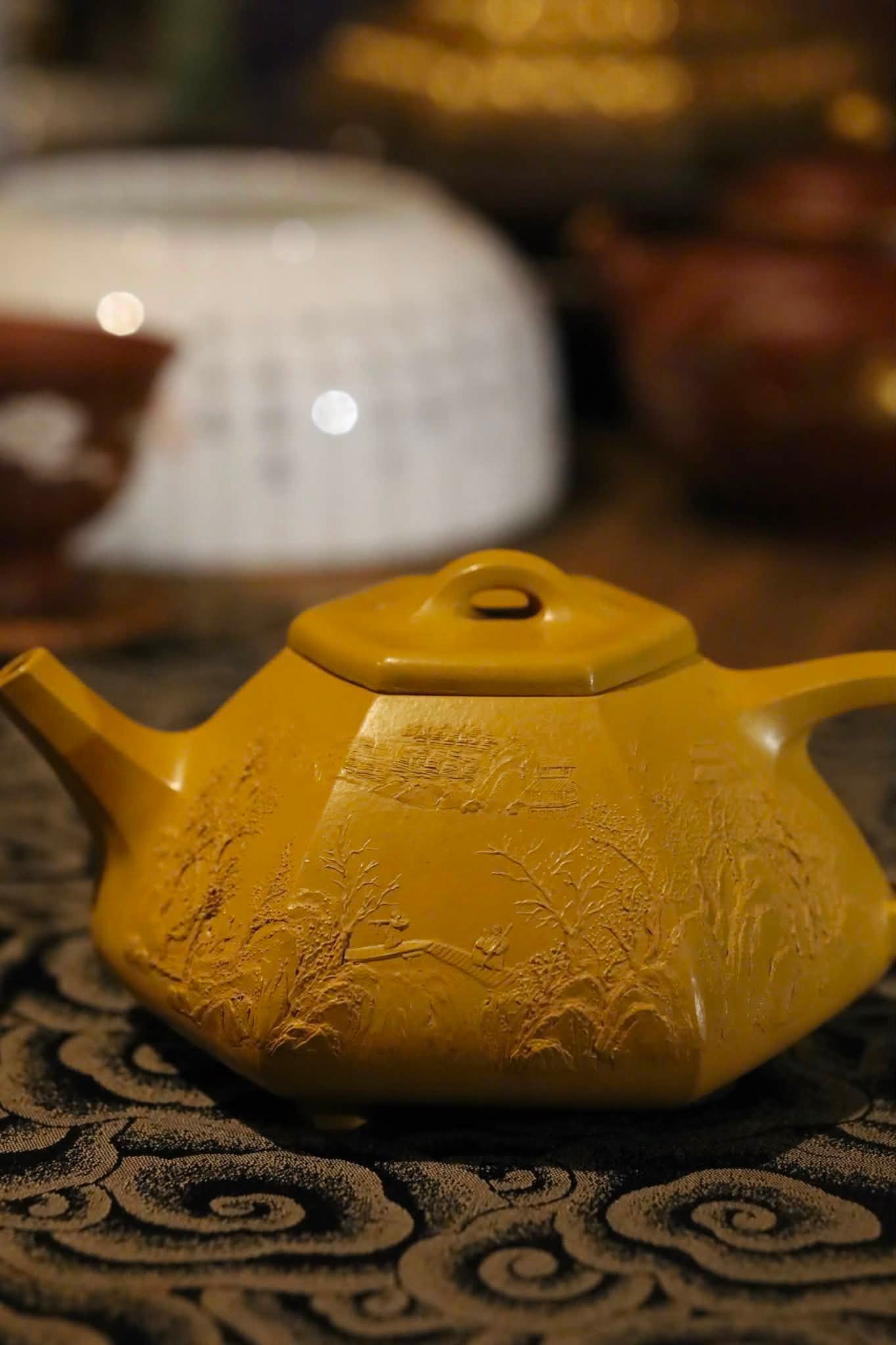 Ấm Tử Sa · Hoàng kim Chu Nê 2