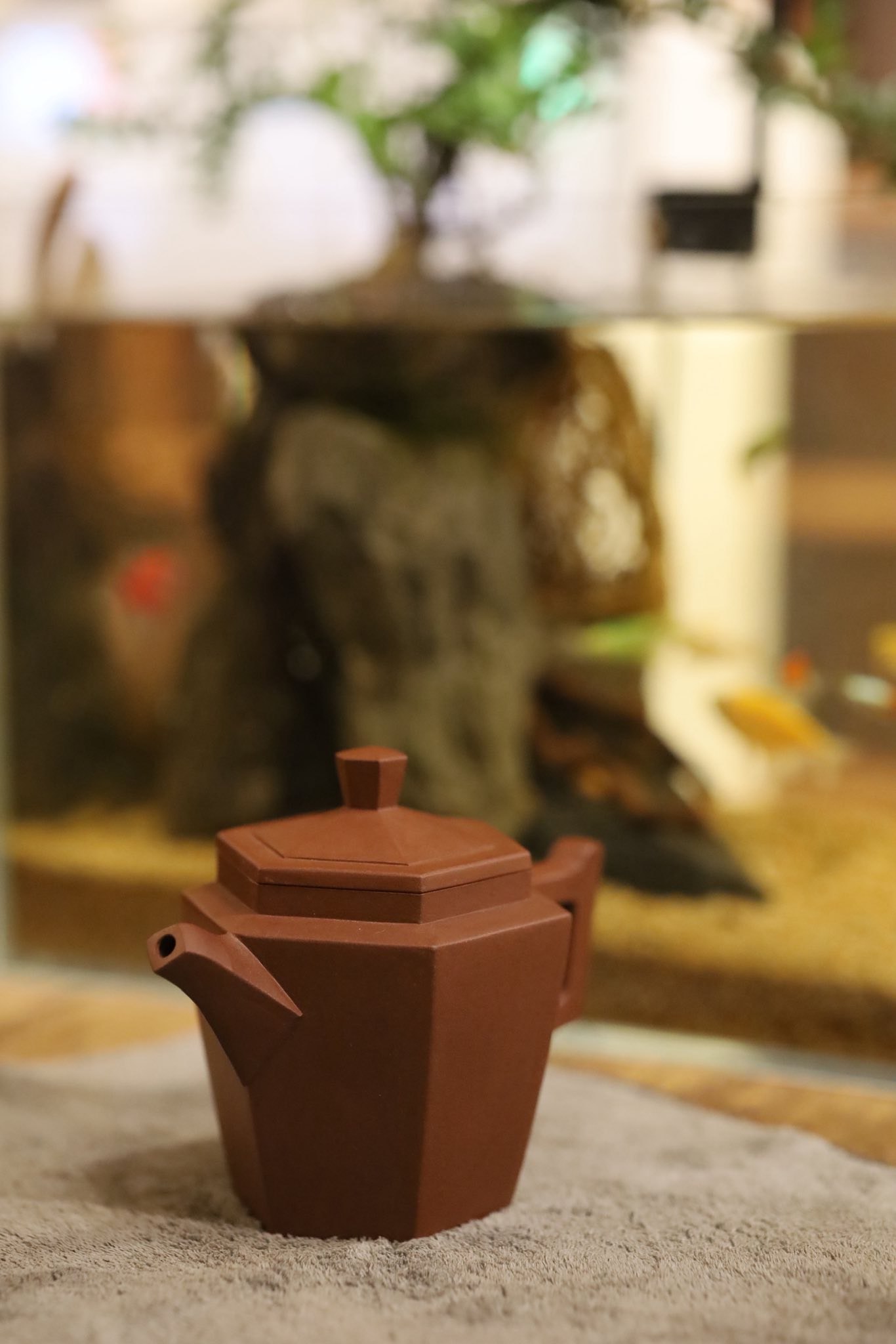 Ấm Lục phương hồ · Đáy tào Thanh tinh phẩm 2
