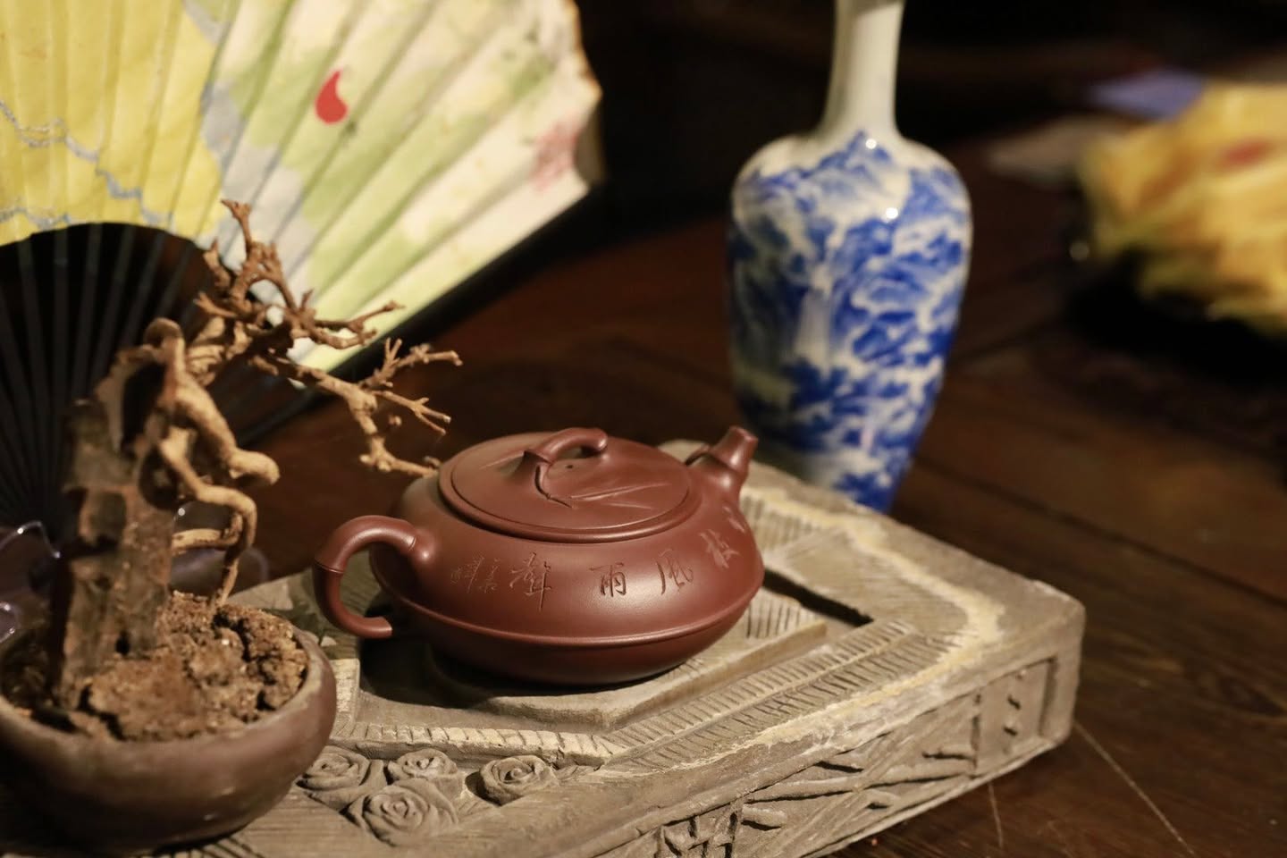 Ấm Đoạn Trúc Tuyến Viên Hồ · lão tử nê 4