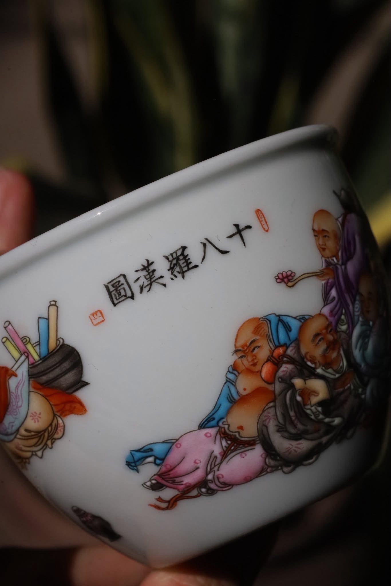 Chén Sứ Vẽ Tay