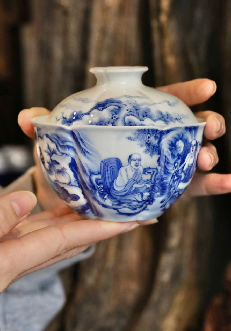 Chén Sứ Vẽ Tay