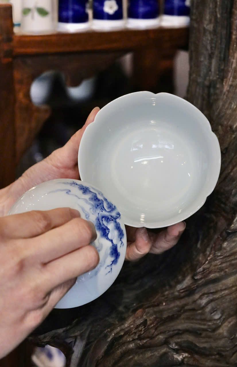 Chén Sứ Vẽ Tay 2