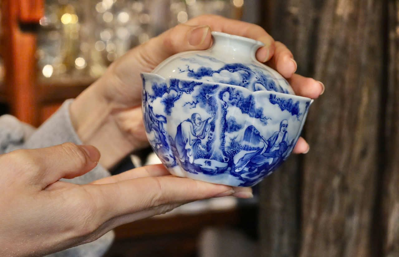 Chén Sứ Vẽ Tay 5