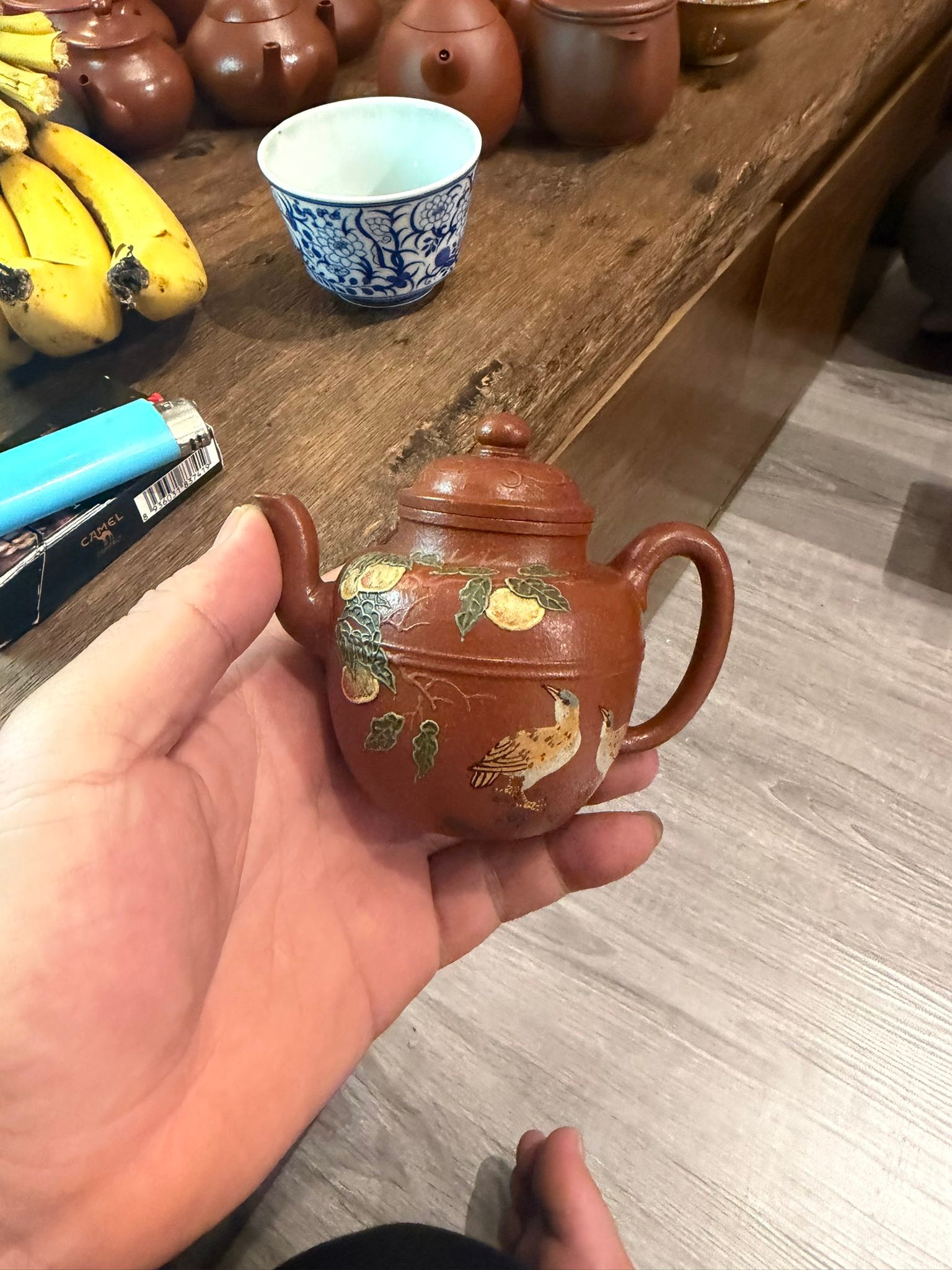 Ấm Tử Sa · chu sần cũ