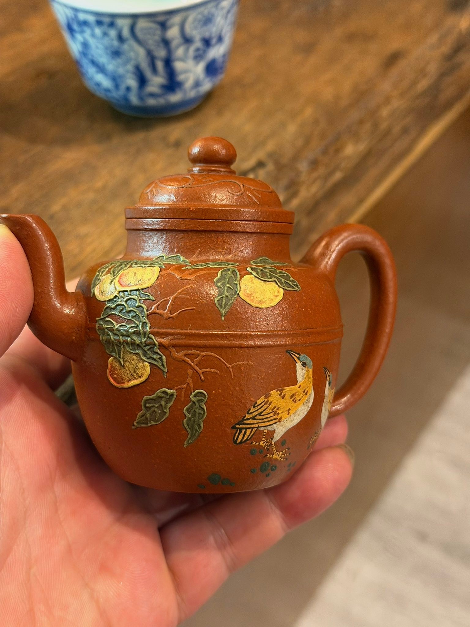Ấm Tử Sa · chu sần cũ 2