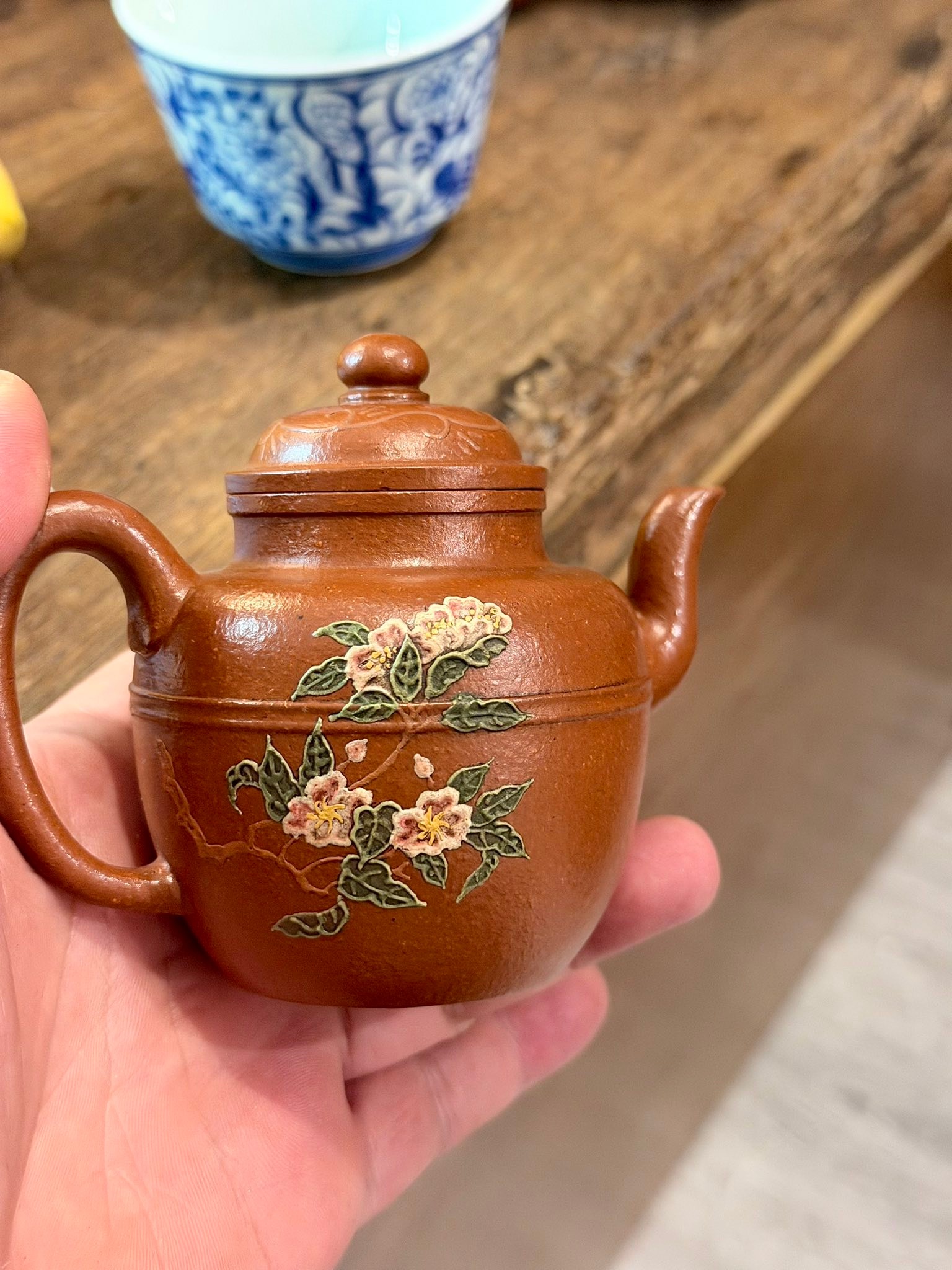 Ấm Tử Sa · chu sần cũ 3