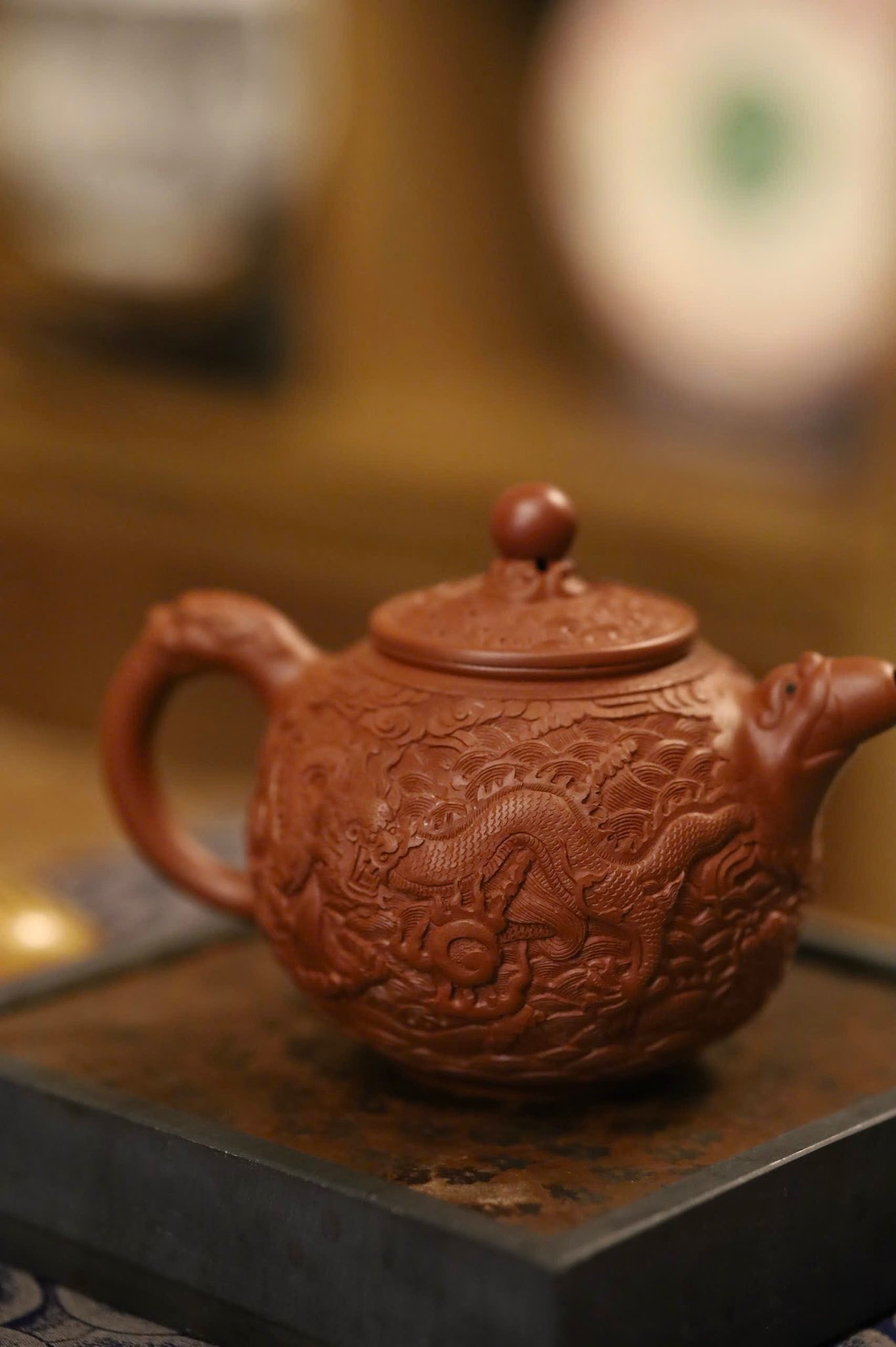 Ấm Tây Thi Hồ · chu sa nguyên khoáng 5