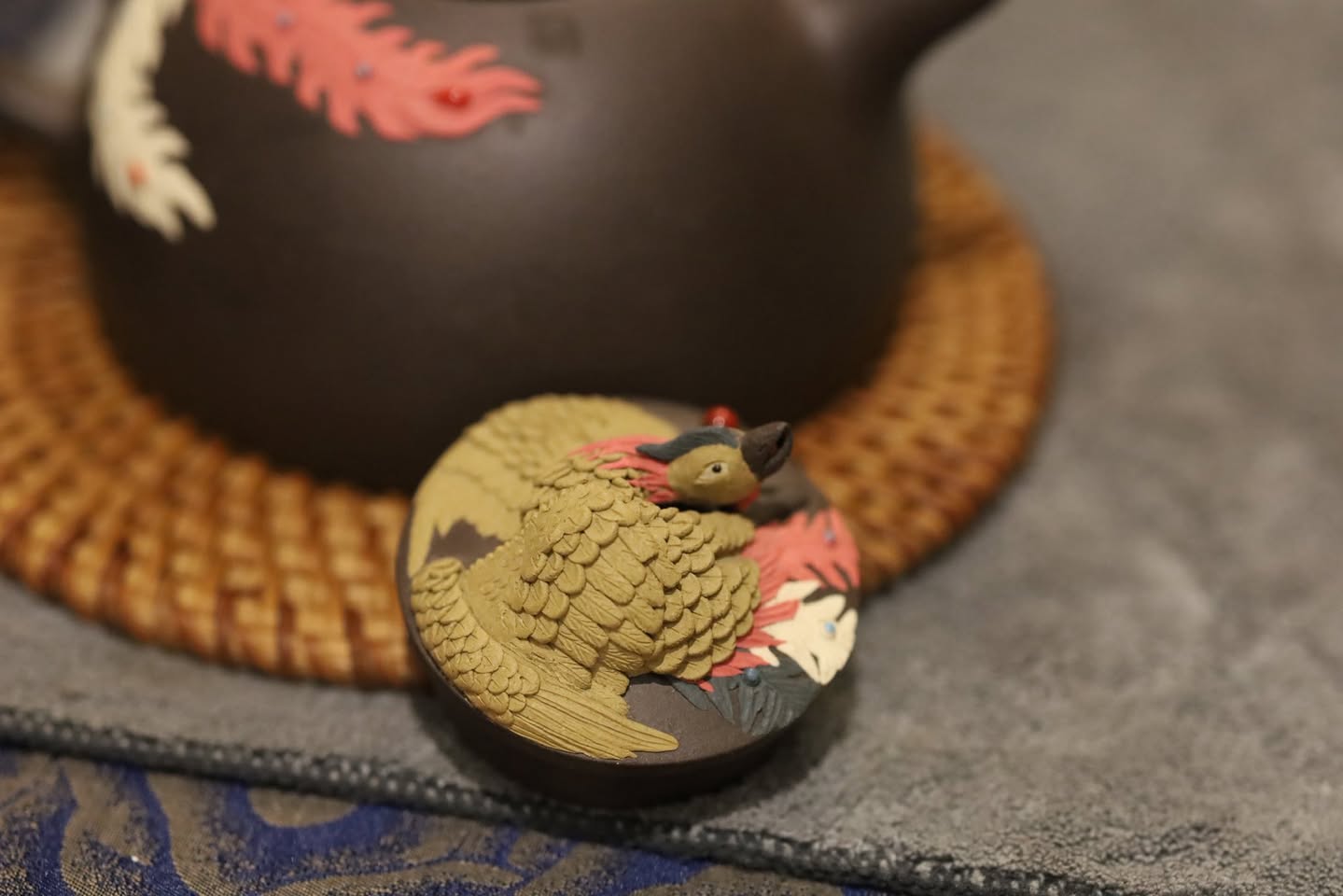 Ấm Bán Nguyệt · tử sa nguyên khoáng 5