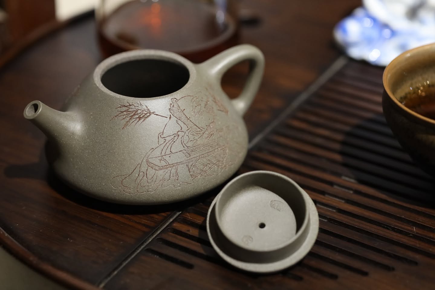 Ấm Thạch Biều Từ Di · Thanh Hội nê 5