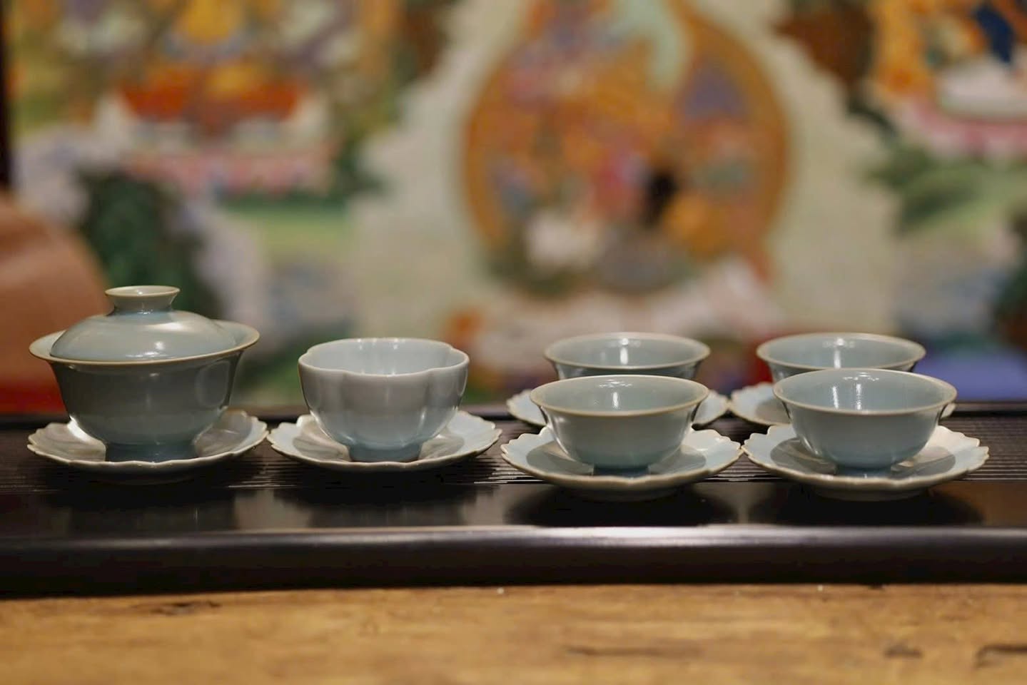 Bộ chén khải nhữ diêu