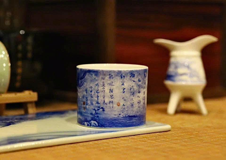 Chén Chủ + Lư cắm tăm Hương (vô tâm) 3