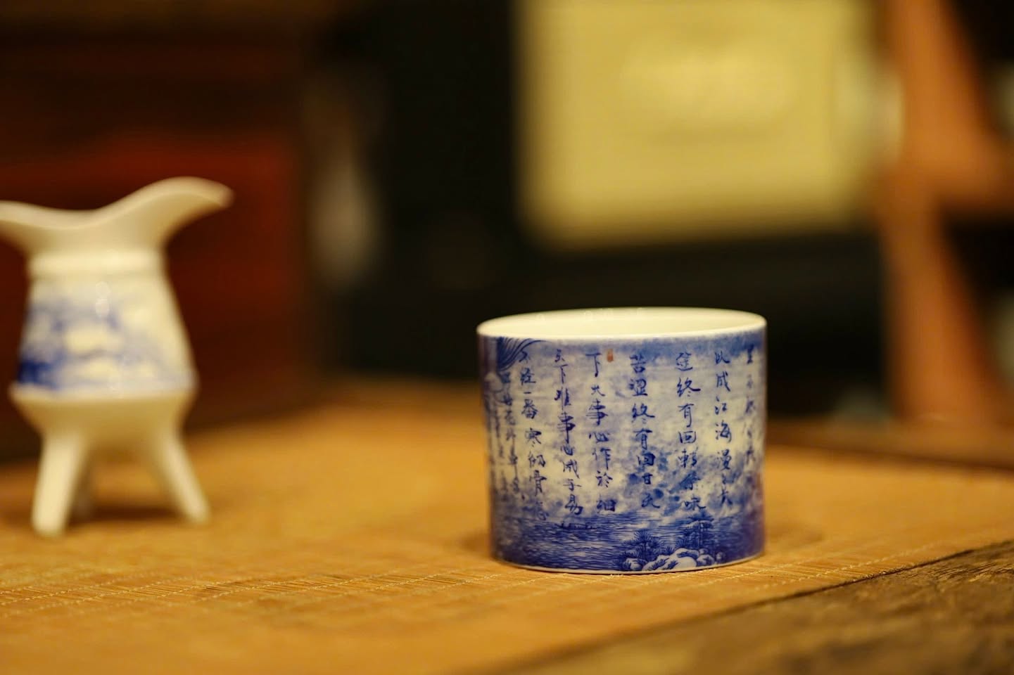 Chén Chủ + Lư cắm tăm Hương (vô tâm) 3