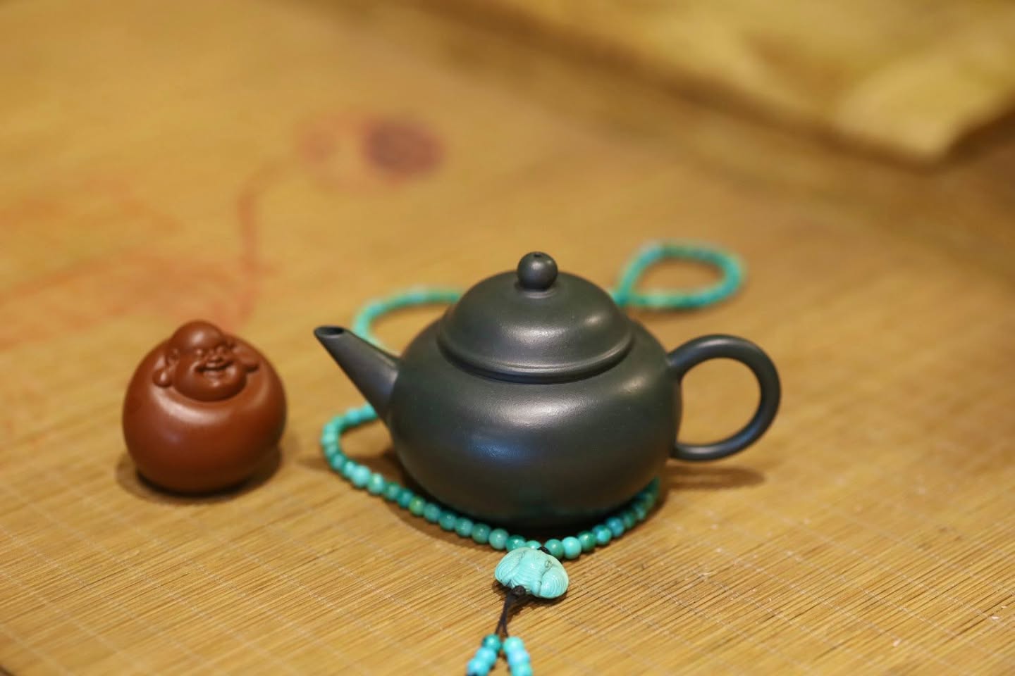 Ấm Thuỷ Bình Hồ · lam sa cũ 2
