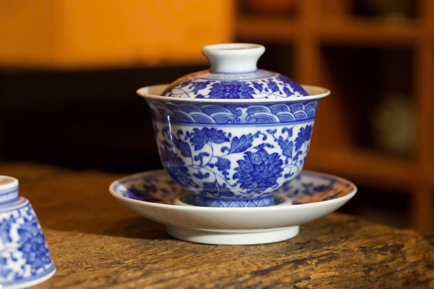 Giao lựu bộ khai chén Dây leo hoa mẫu đơn 5