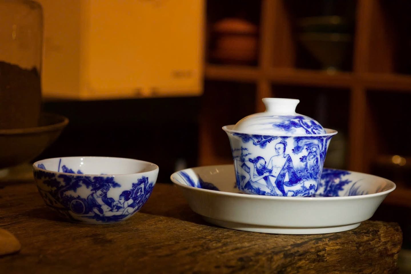 Chén Sứ Vẽ Tay 2