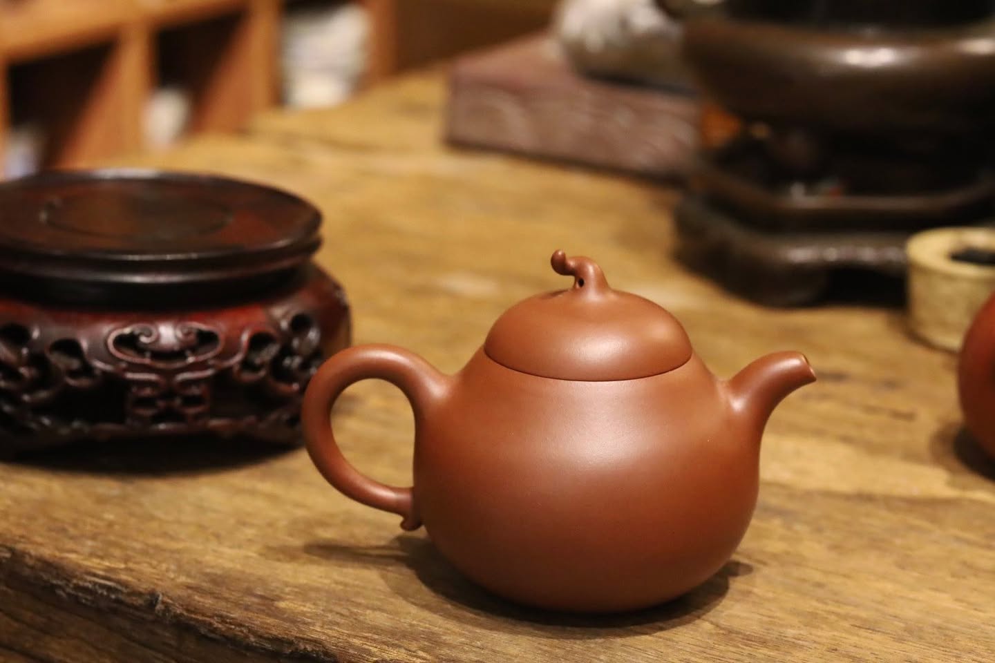 Ấm Tử Sa · Hồng Bì Long siêu nhẹ 2