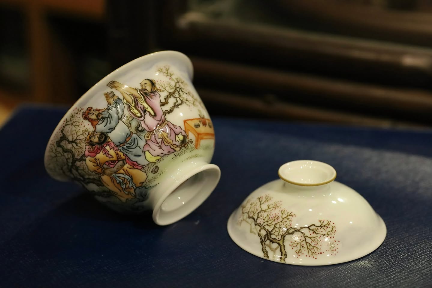Chén Sứ Vẽ Tay 2