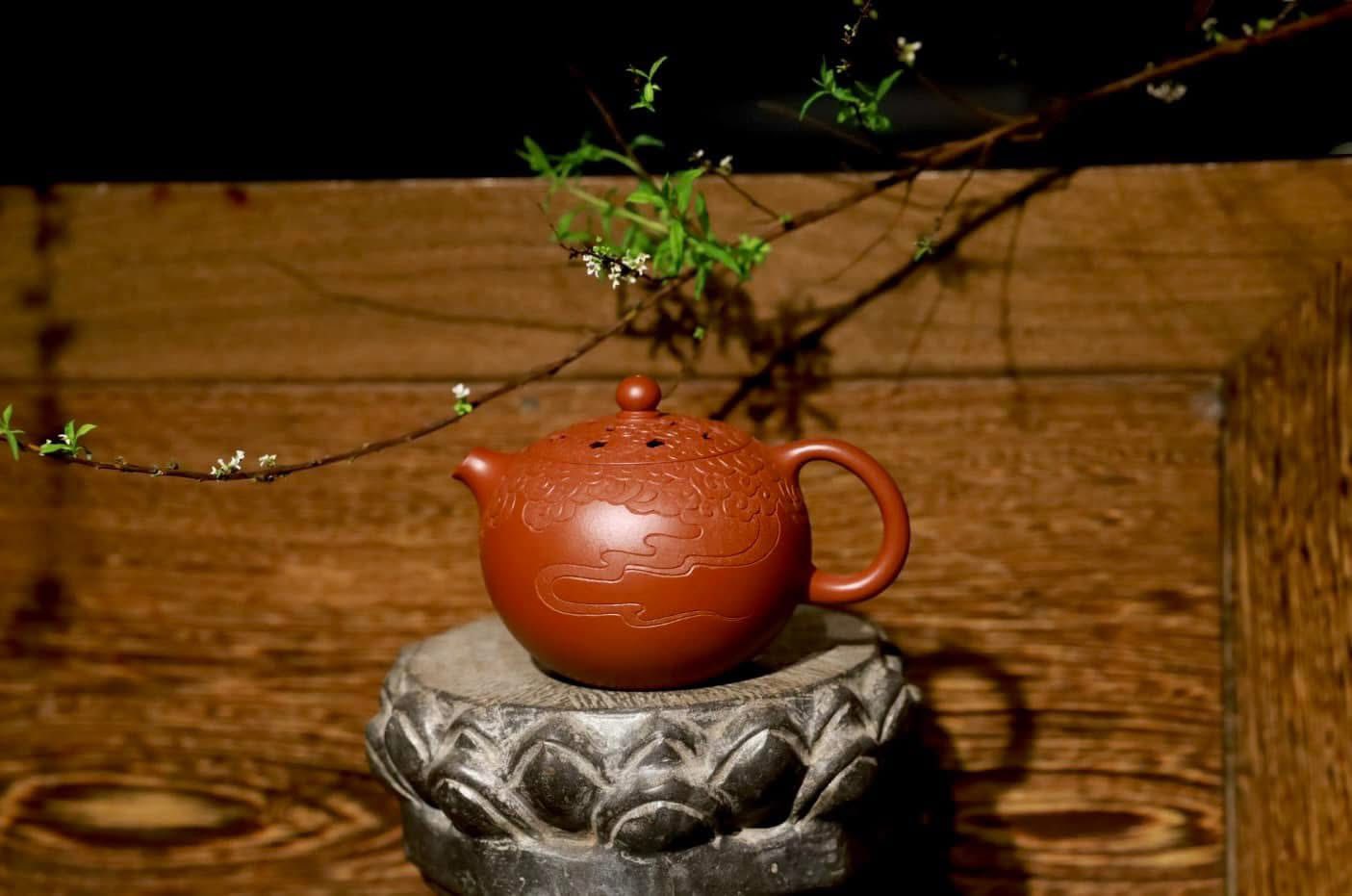 Ấm Tây Thi · Chu sa Hoàng long sơn