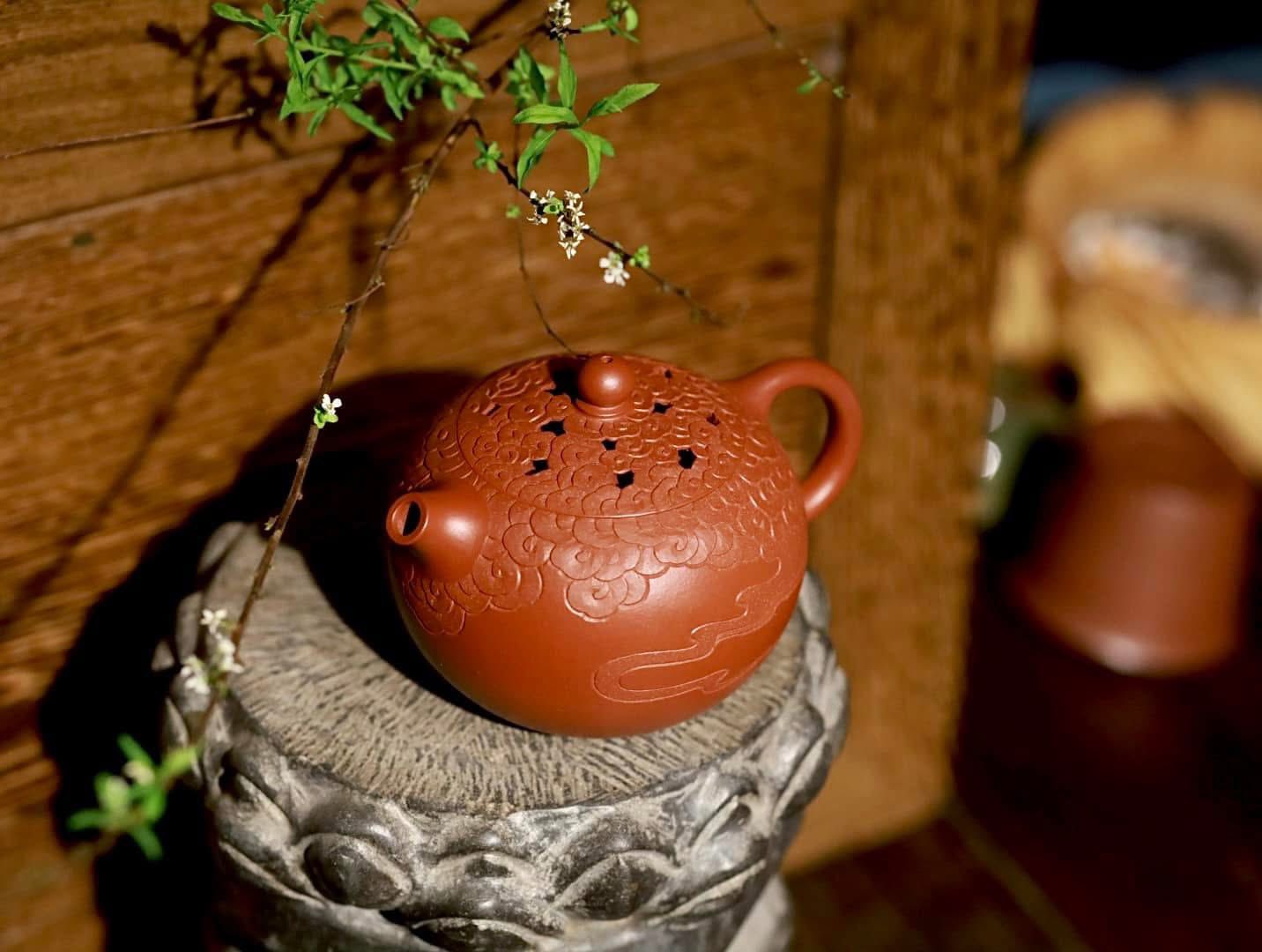 Ấm Tây Thi · Chu sa Hoàng long sơn 2