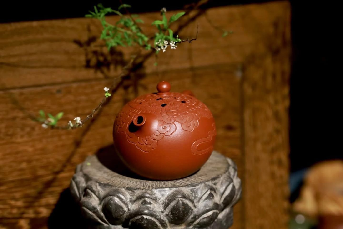 Ấm Tây Thi · Chu sa Hoàng long sơn 4