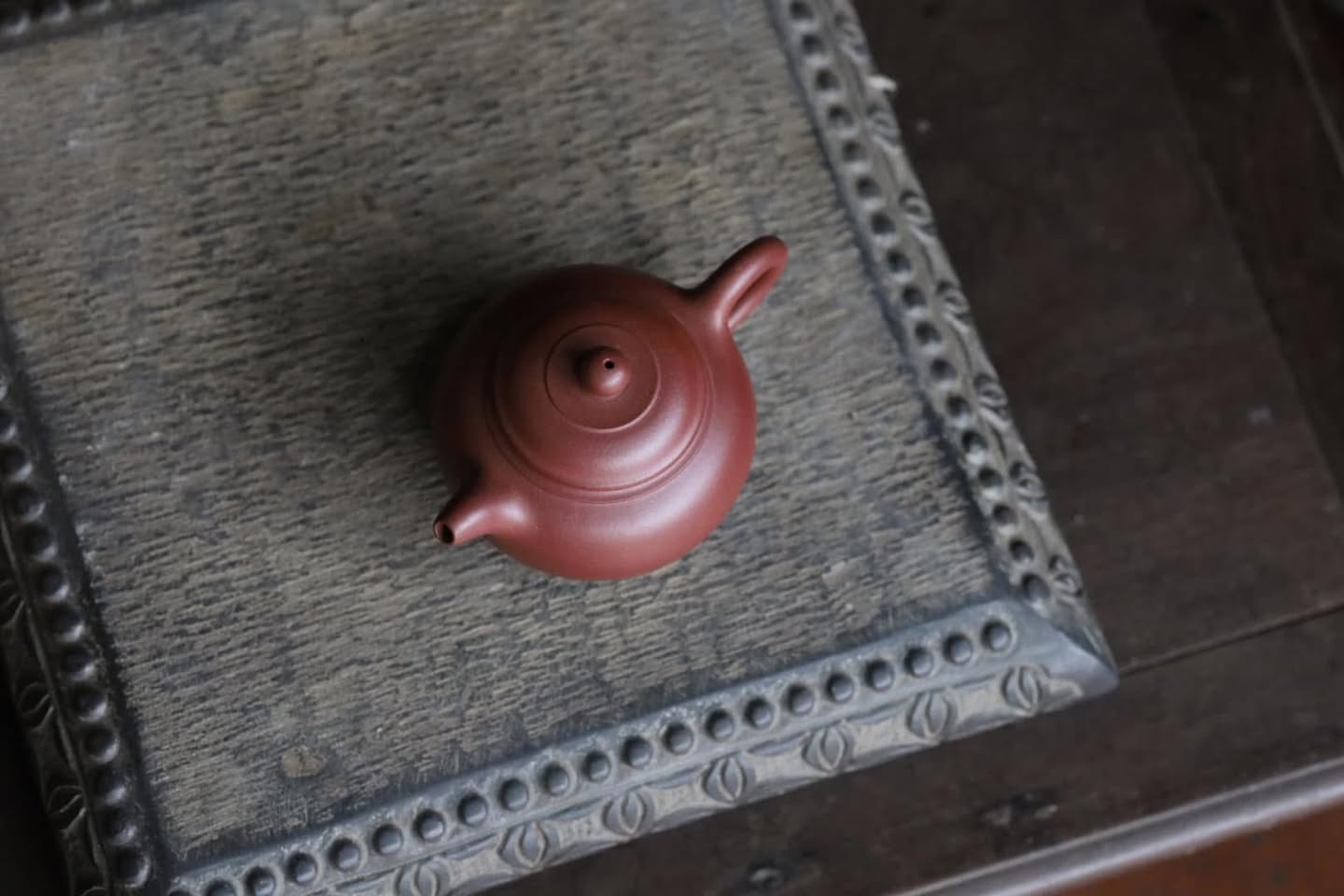 Ấm Chuyết Chỉ Hồ · Nguyên khoáng đáy tào thanh giếng 04
