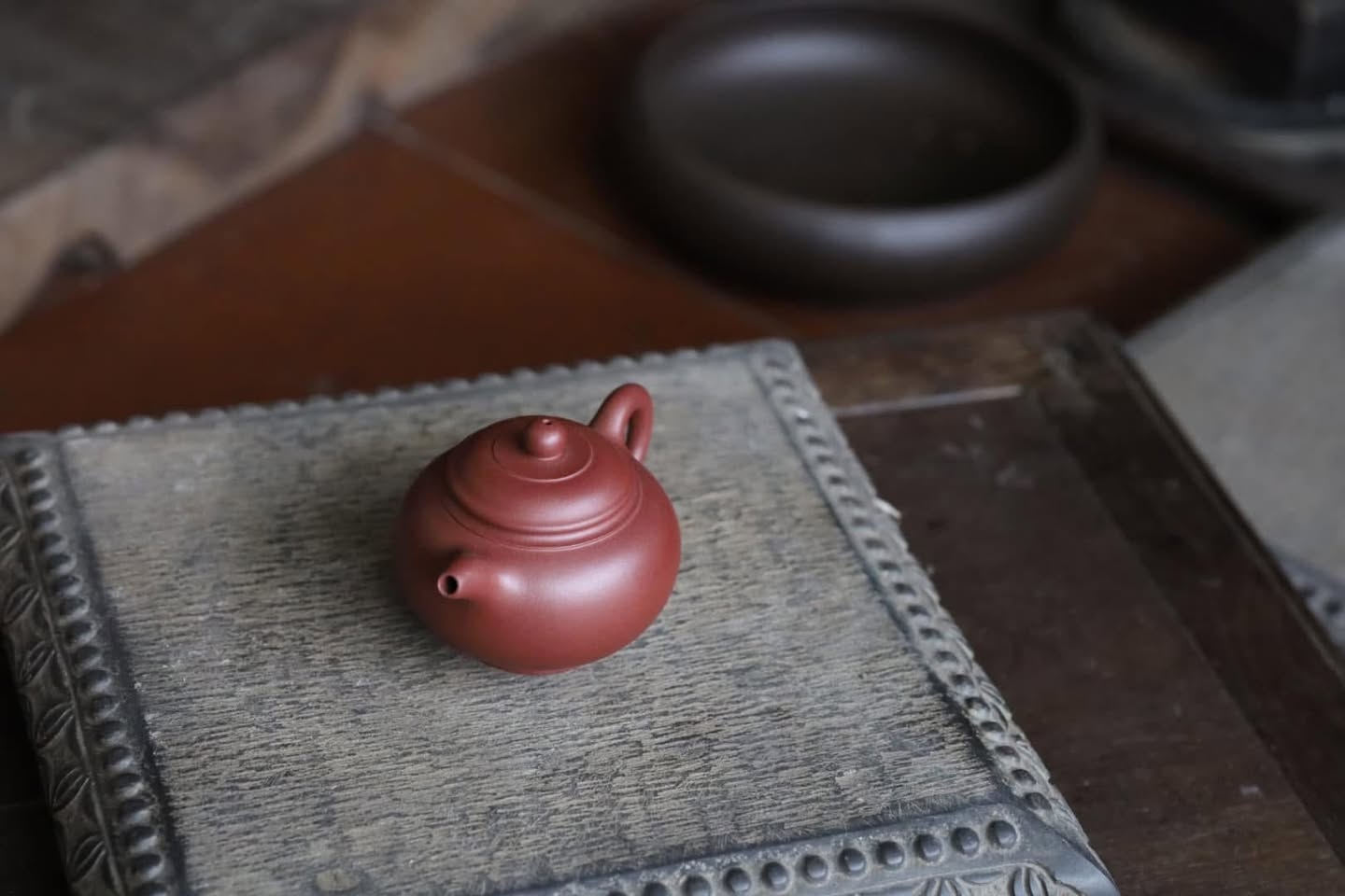 Ấm Chuyết Chỉ Hồ · Nguyên khoáng đáy tào thanh giếng 04 4
