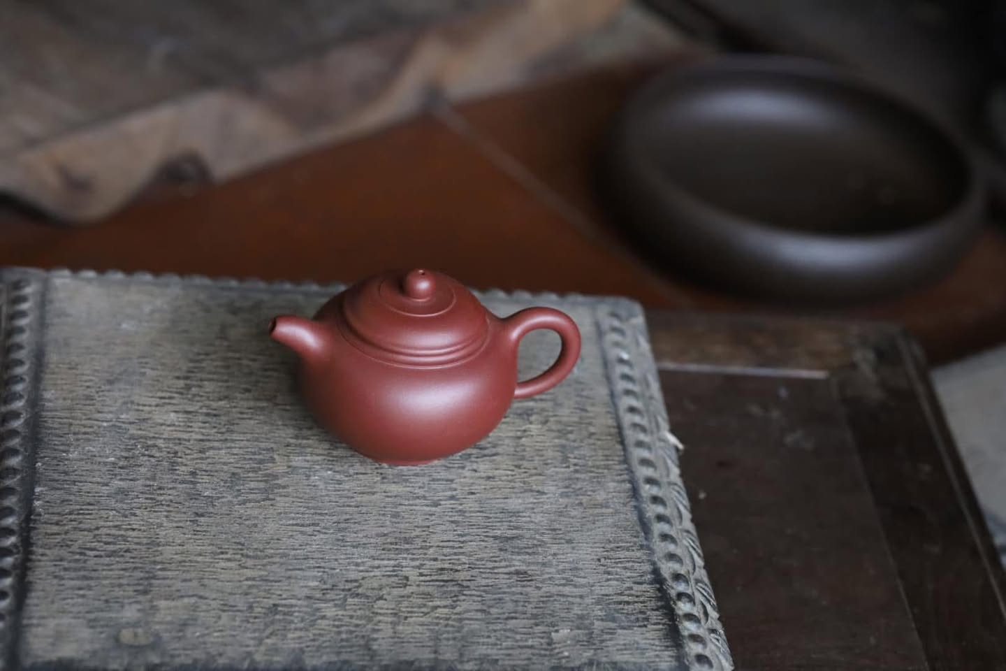 Ấm Chuyết Chỉ Hồ · Nguyên khoáng đáy tào thanh giếng 04 5
