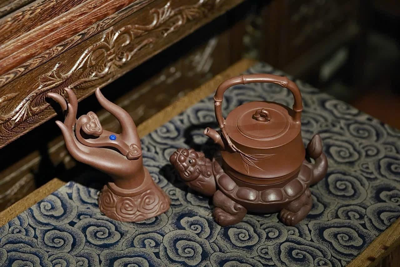 Ấm Tử Sa · tử sa nguyên khoáng 3