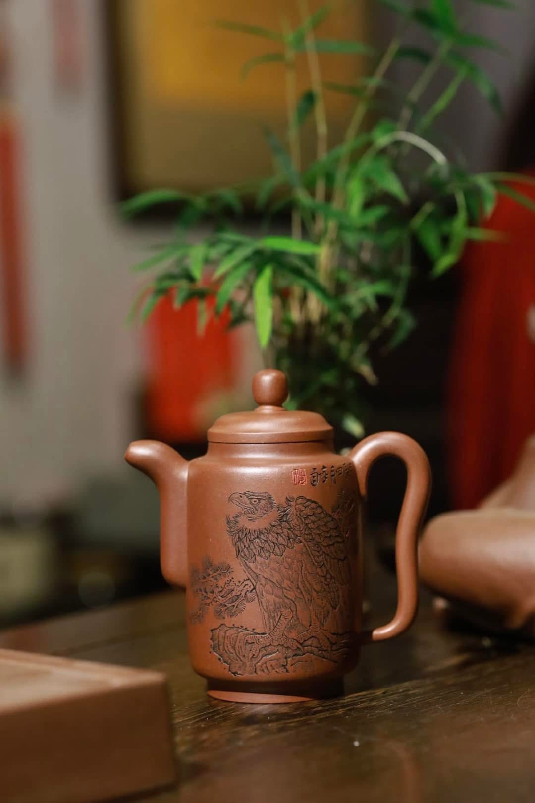 Ấm Tử Sa · thanh thuỷ nê
