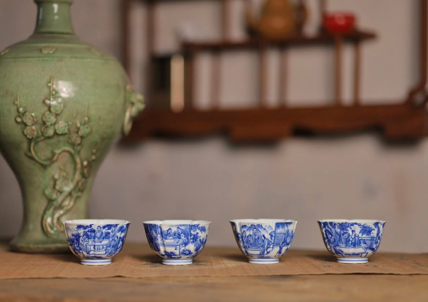 Chén Sứ Vẽ Tay