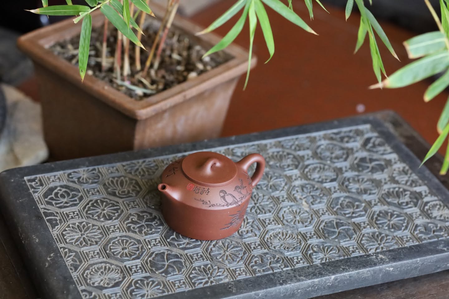 Ấm tuyến viên - Song hỷ lâm môn · Thanh thuỷ 5