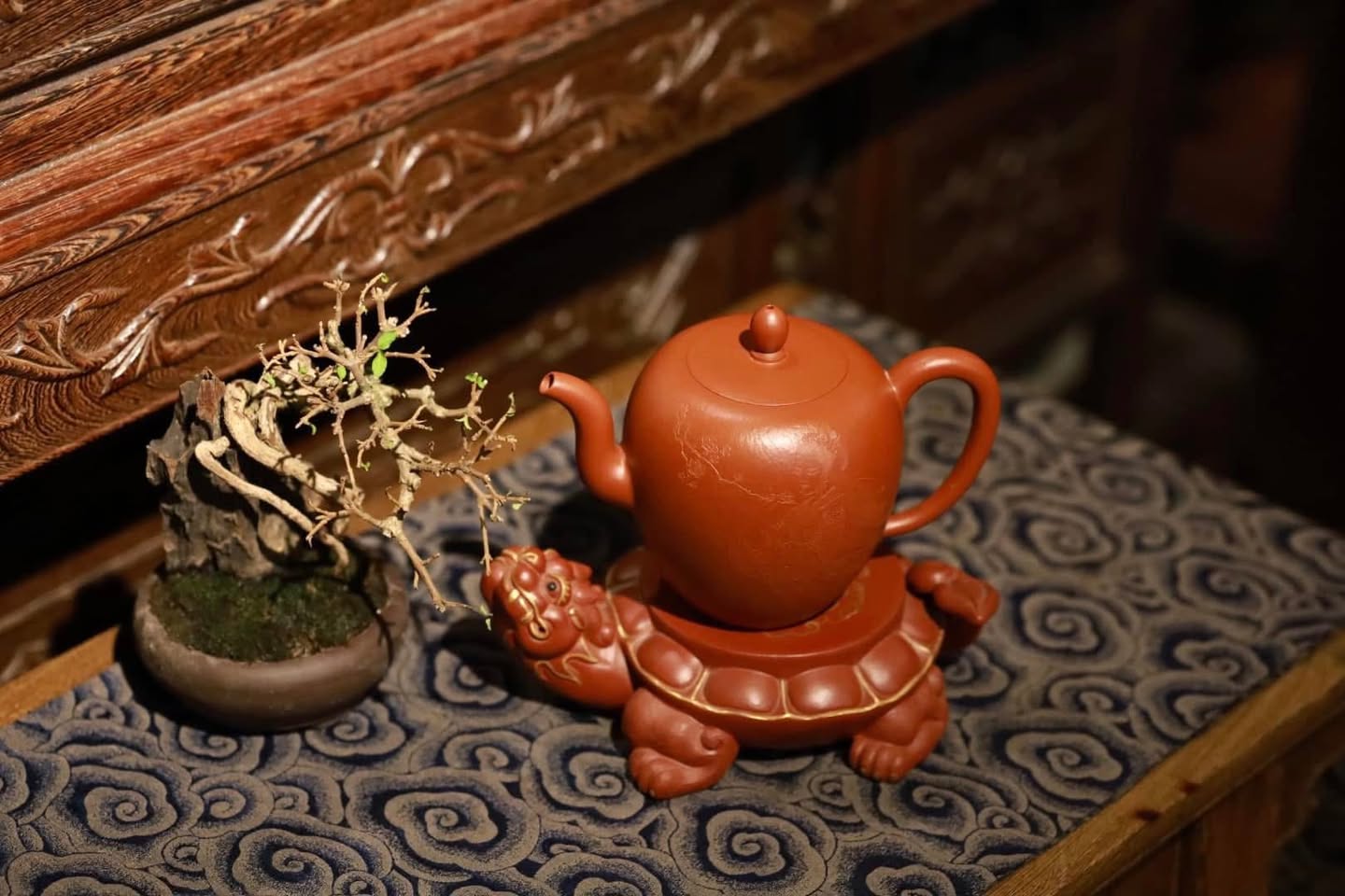 Ấm Tử Sa · chu sa nguyên khoáng 4