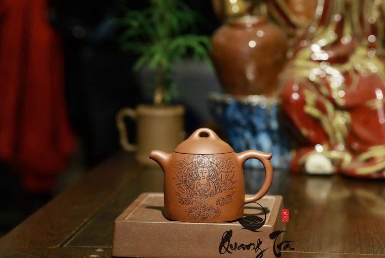 Ấm Tử Sa · thanh thuỷ nê