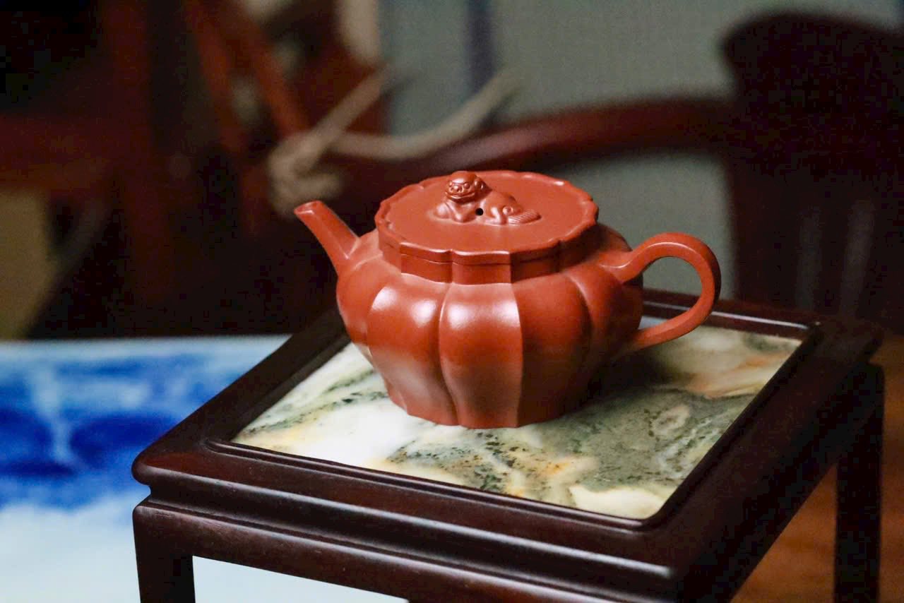 Ấm Tử Sa · chu sa hoàng long sơn 3