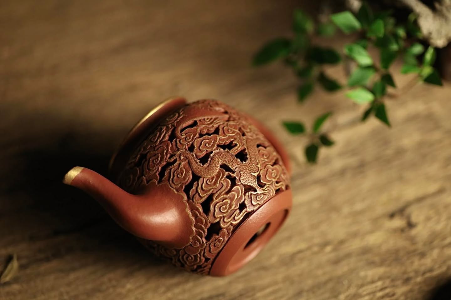 Ấm Tử Sa · chu sa cũ 4