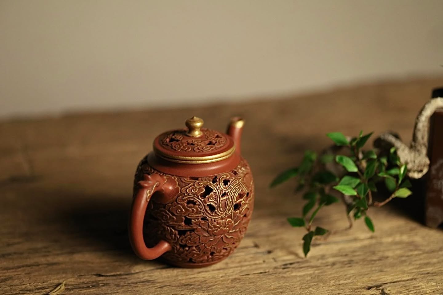 Ấm Tử Sa · chu sa cũ 5