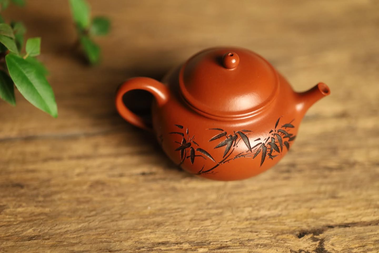 Ấm Tử Sa · Chu sa tiểu môi diêu 3