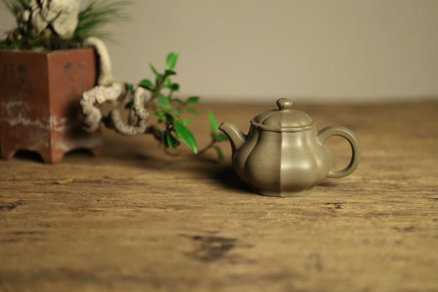 Ấm phan hồ bổ múi · đoàn sa nguyên khoáng