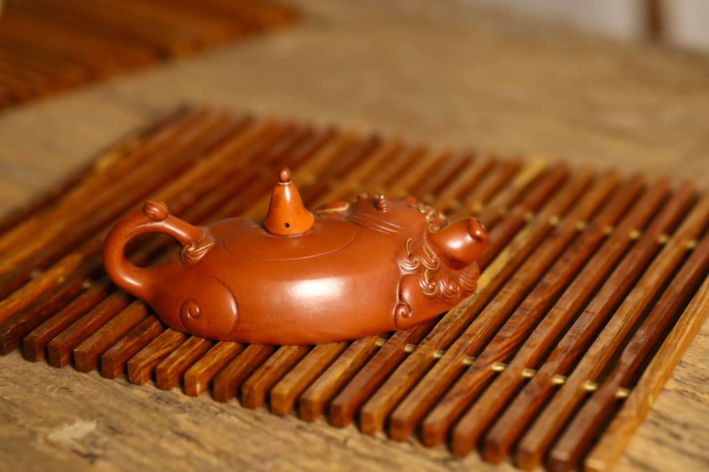 Ấm Tử Sa · chu sa cũ 5