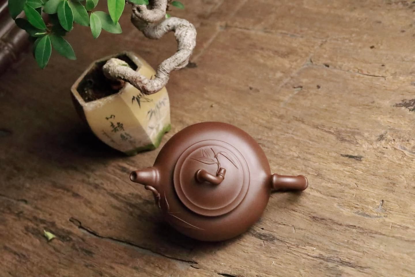 Ấm Đoạn Trúc Hồ · Văn cách nê 6