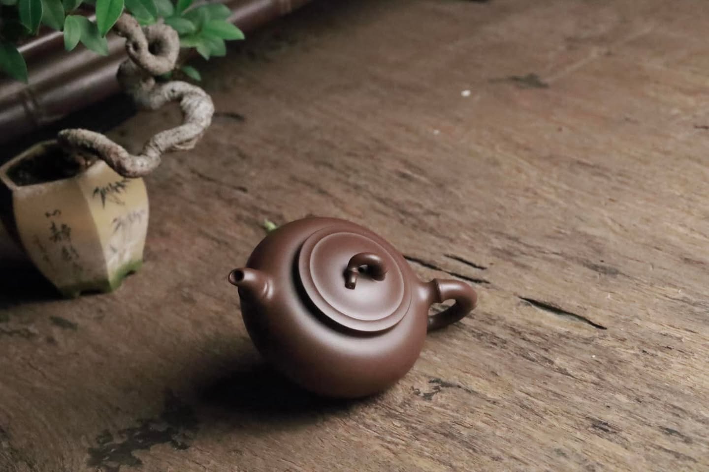 Ấm Đoạn Trúc Hồ · Văn cách nê 3