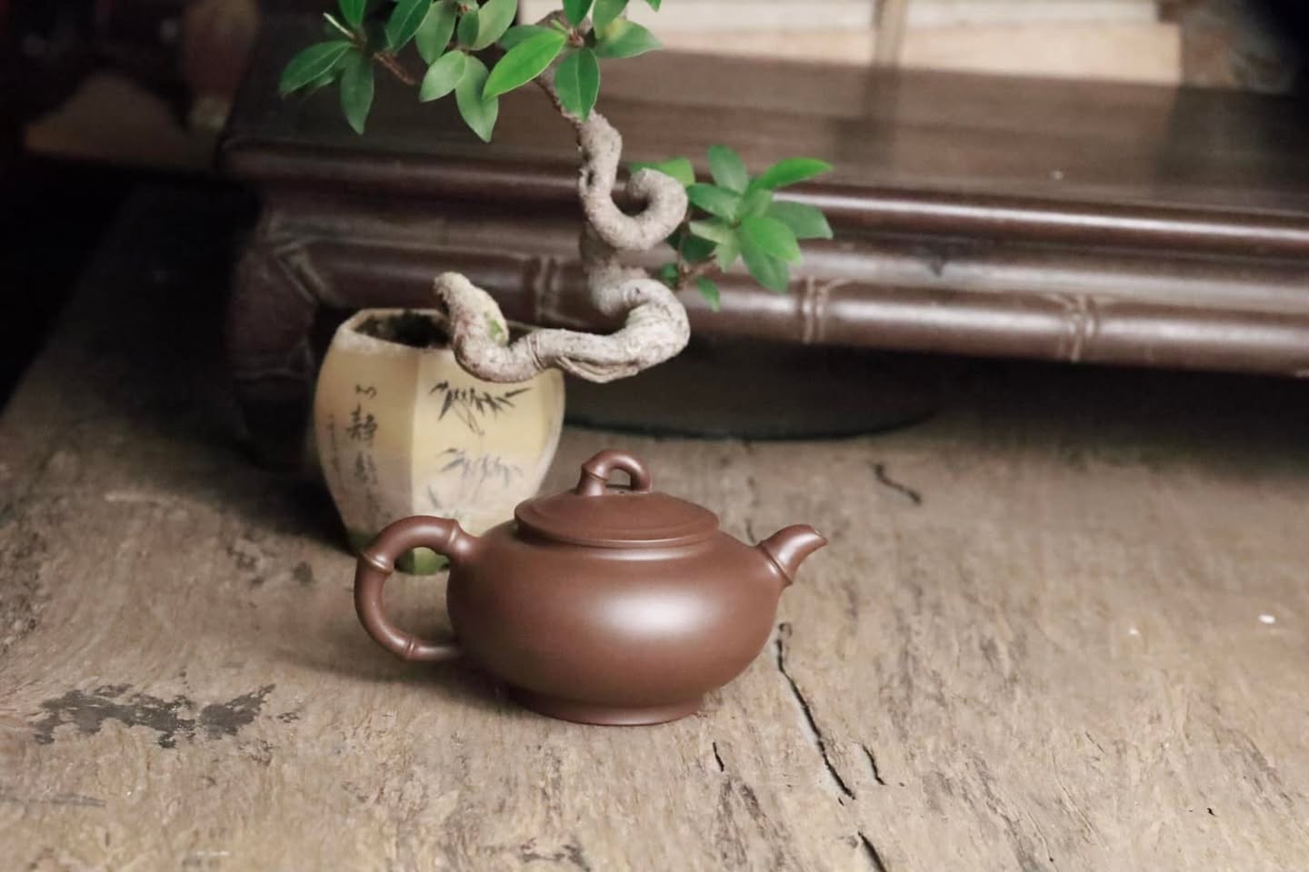 Ấm Đoạn Trúc Hồ · Văn cách nê 5