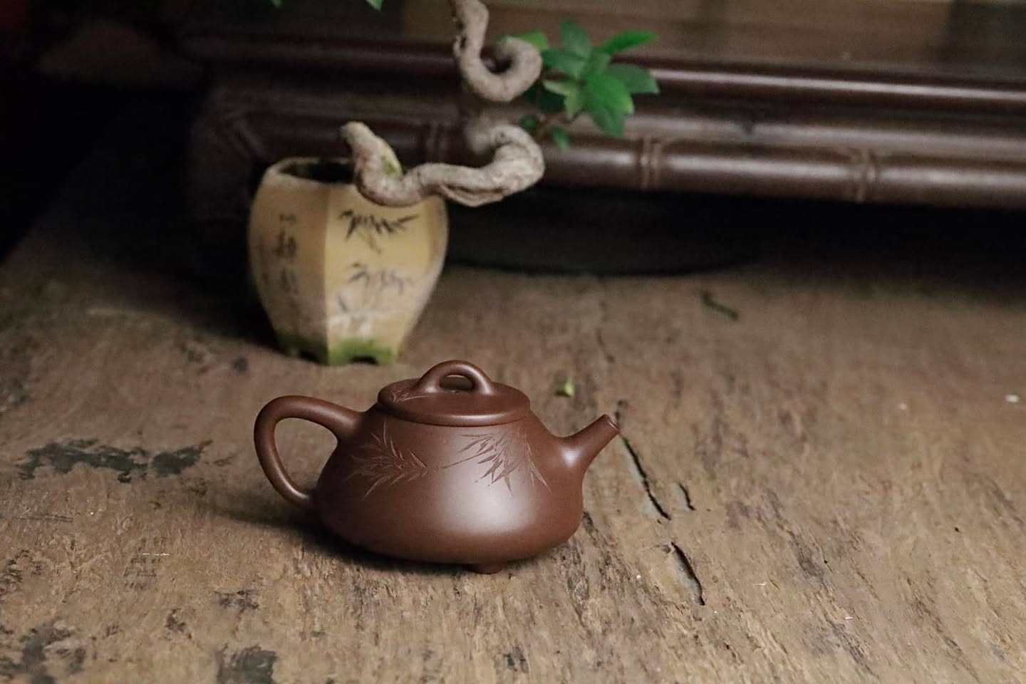 Ấm Tử Sa · Văn Cách Nê 3