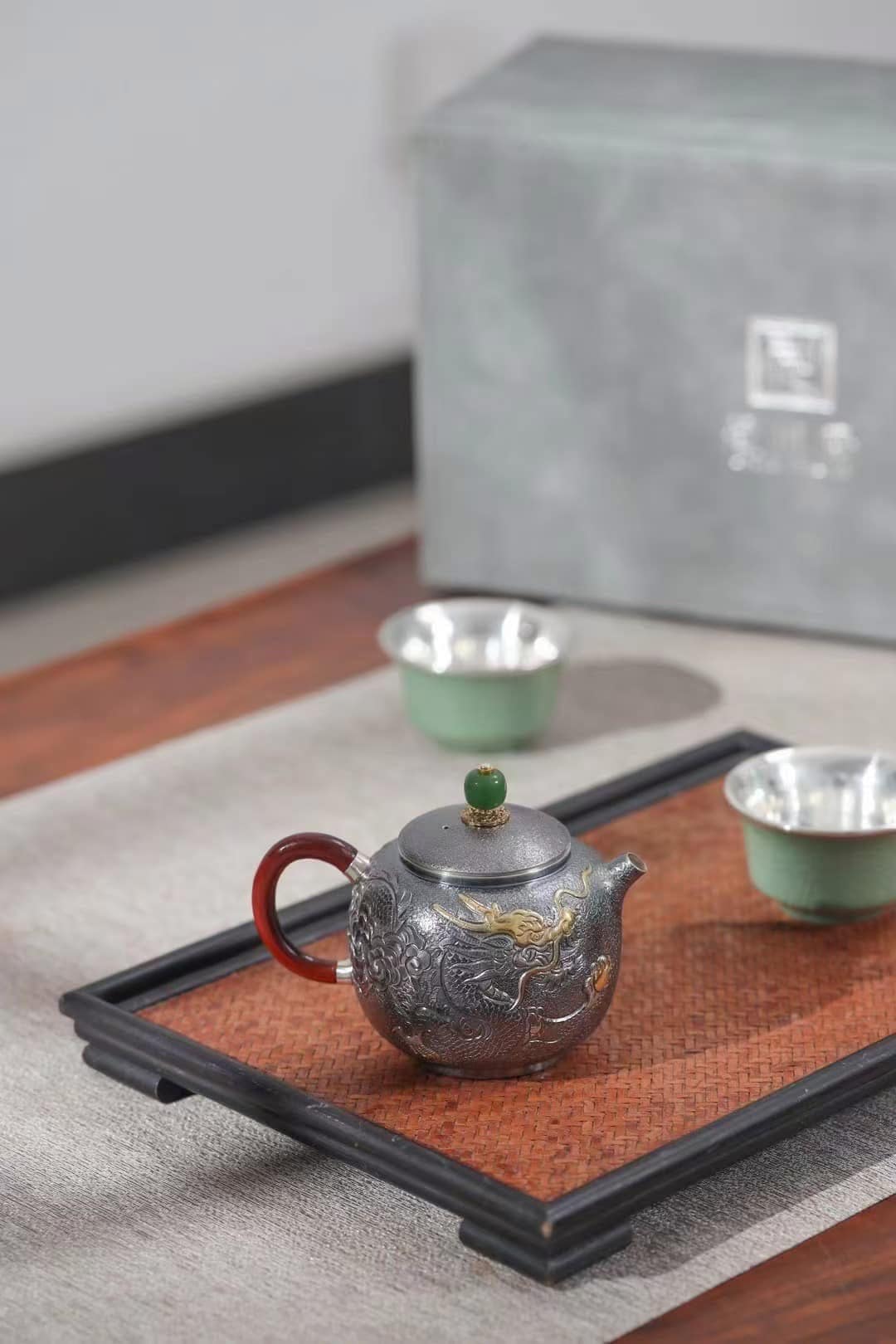 Ấm Bạc chuân 999 3