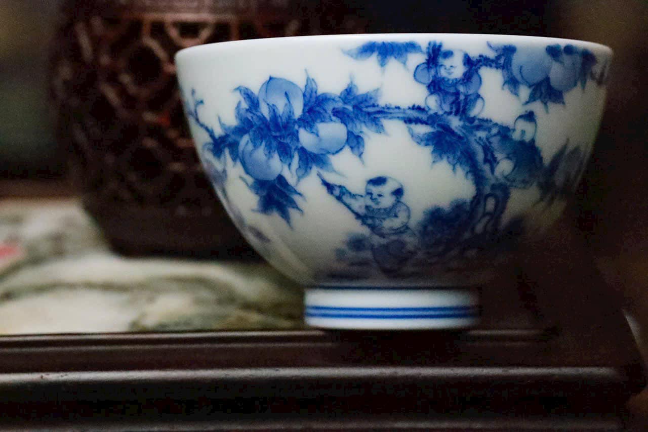 Chén Sứ Vẽ Tay 4