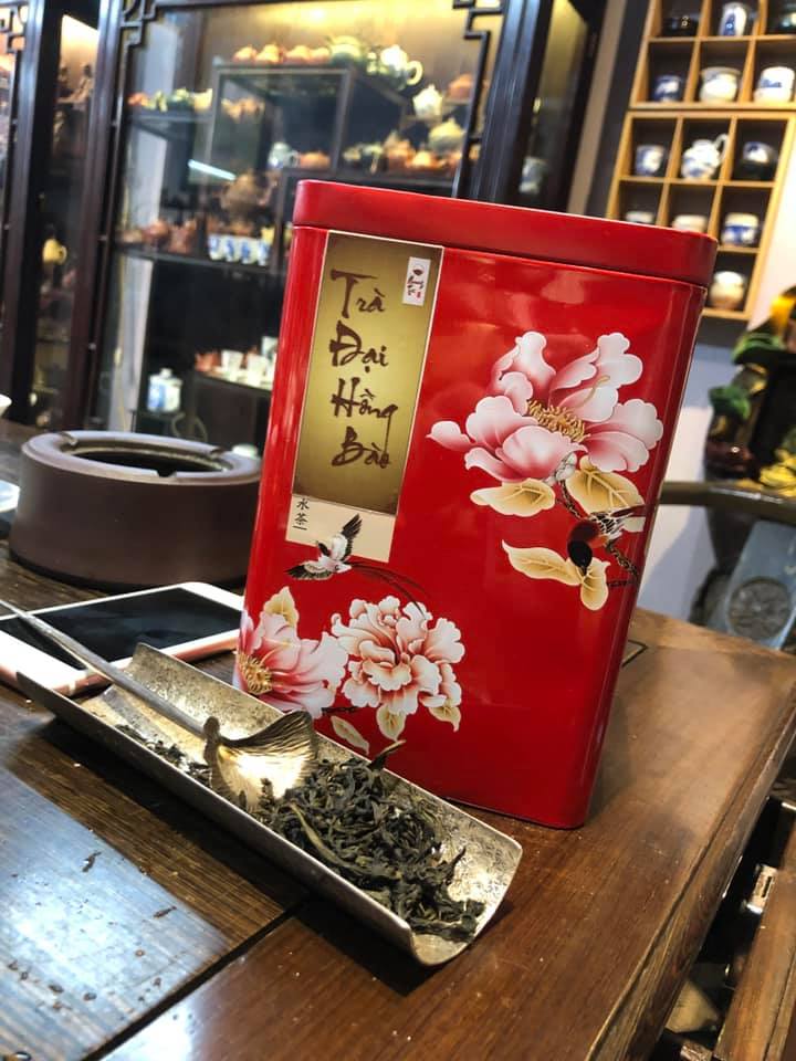 Hũ Đựng Trà Vẽ Tay 2